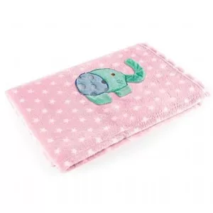 Manta Rosa Elefante - Baby Pil