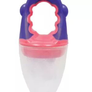 Alimentador Porta Frutinha Baby Roxo com Rosa  - Buba Toys