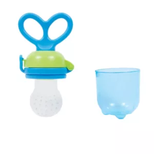 Alimentador Porta Frutinha de Silicone Azul - Buba