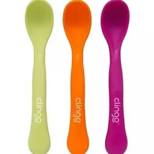 Conjunto de 3 Colheres Infantis - Clingo