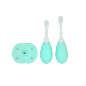 Conjunto de Escova de Dentes de 3 Estágios Azul - Marcus & Marcus
