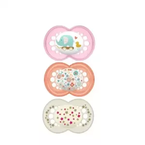 Kit Chupetas Original Day e Night Girls - Mam