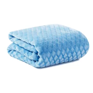 Manta Amor Bebê Soft Azul - Loaní