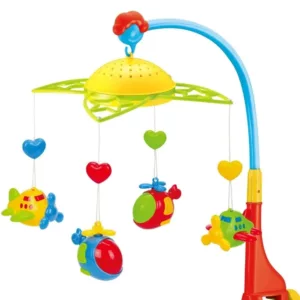 Móbile Musical com Projetor Helicóptero - Baby Style