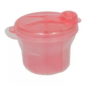 Pote para Leite Em Pó Rosa - Buba