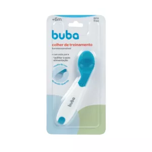Colher de Treinamento Termossensível Azul - Buba