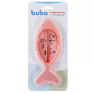 Termômetro para Banho Peixe Rosa - Buba