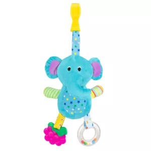 Móbile de Carrinho e Bebê Conforto Unissex - Azul Elefante - Pimpolho