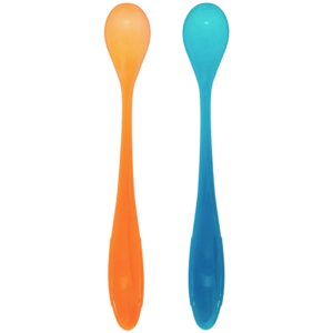 Kit Colher Termossensível  Azul e Laranja - Buba