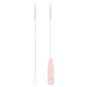 Escova de Limpeza Para Canudos Rosa - Pimpolho