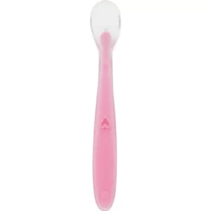 Colher Anatômica Em Silicone Rosa - Buba