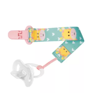 Prendedor de Chupeta Animal Fun Girafa - Buba