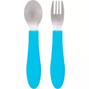 Kit Talheres Bubazoo Azul - Buba