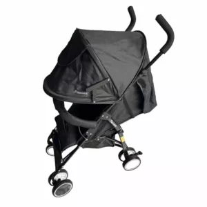 Carrinho De Bebê Alfa Preto - Passear