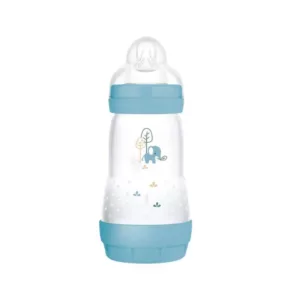 Mamadeira Easy Start Anticólica Azul 260ml 2m+ - Mam