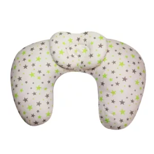 Almofada De Amamentação Estrelas Verde - Baby Style