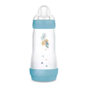 Mamadeira Easy Start Anticolica Azul 4m+ 320ml - Mam