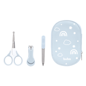 Kit Manicure Infantil + Necessaire Azul - Buba