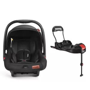 Bebê Conforto 0-13 Kgs Preto Liso + Base Isofix - Litet