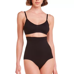 Calcinha Abdominal Control Preto - Plié