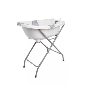 Banheira Fontana Duo Branca e Cinza - Infanti