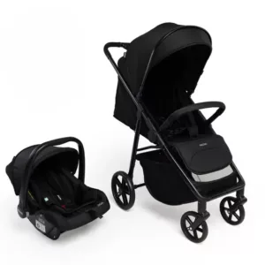 Carrinho Travel System Magno Duo Preto Infinito + Bebê Conforto Zion - Infanti