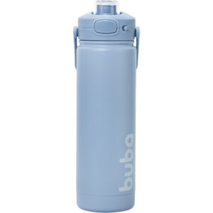 Garrafa Térmica Parede Dupla 600ml Azul - Buba