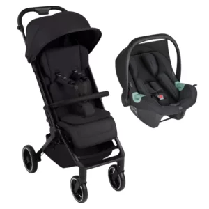 Carrinho Ping 3 Trekking Coal + Bebê Conforto Tulip - Abc Design