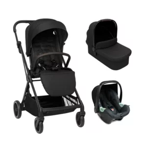 Carrinho Sienna Ink + Moisés Carry Cot + Bebê Conforto Tulip - Abc Design