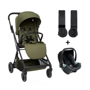 Carrinho Sienna Olive + Bebê Conforto Tulip - Abc Design