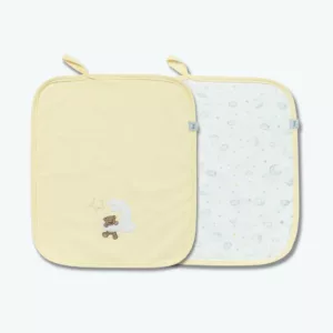2 Babinhas Noite Estrelada Amarelo Canario - Hug