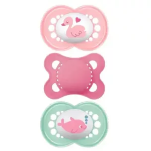 Chupeta Original Trio 0-6 / 6+ Rosa - Mam