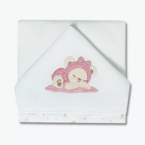Toalha De Banho Bons Sonhos Rosa Blush - Hug