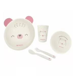 Kit De Refeição Bear With Me Pink - Kikka Boo