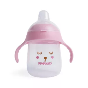 Copo De Treinamento 240ml Urso Rosa - Pimpolho