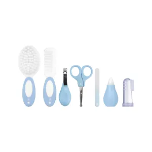 Kit Cuidados Para o Bebê 7 Peças Azul - Pimpolho