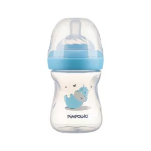 Mamadeira Serena Rinoceronte Azul 150ml - Pimpolho