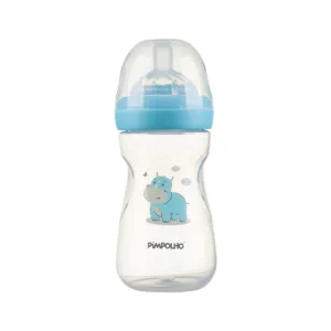 Mamadeira Serena Rinoceronte Azul 260ml - Pimpolho