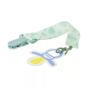 Prendedor De Chupeta Folhas Verde - Pimpolho