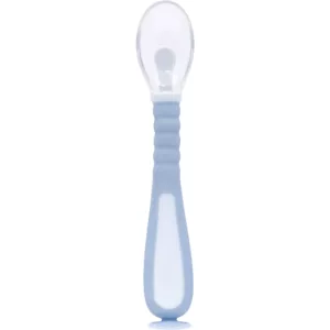 Colher Flexível Em Silicone Azul - Buba