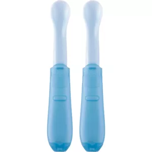 Kit Com 2 Colheres Dobráveis Azul - Buba