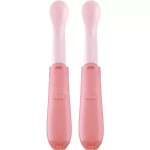 Kit Com 2 Colheres Dobráveis Rosa - Buba
