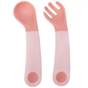 Kit Talheres De Treinamento Rosa - Buba