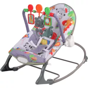 Cadeira De Repouso Madrid Cinza - Baby Style