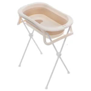 Banheira Compacta Koa Pérola + Suporte Branco - Galzerano