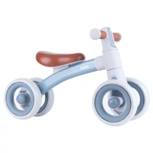 Bicicleta De Equilíbrio Com Luz Azul - Buba