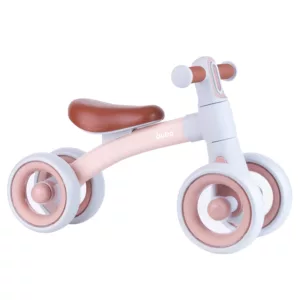 Bicicleta De Equilíbrio Com Luz Rosa - Buba