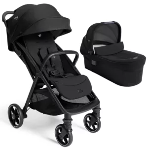 Carrinho de Bebê Parcel LX Preto Eclipse + Moisés Ramble XL Signature - Joie