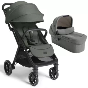 Carrinho de Bebê Parcel LX Verde Evergreen + Moisés Ramble XL Signature - Joie