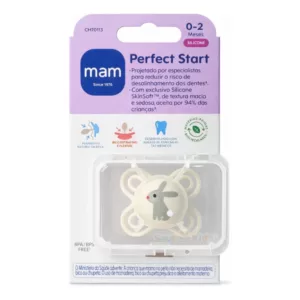 Chupeta Perfect Start 0-2m Branca - Mam